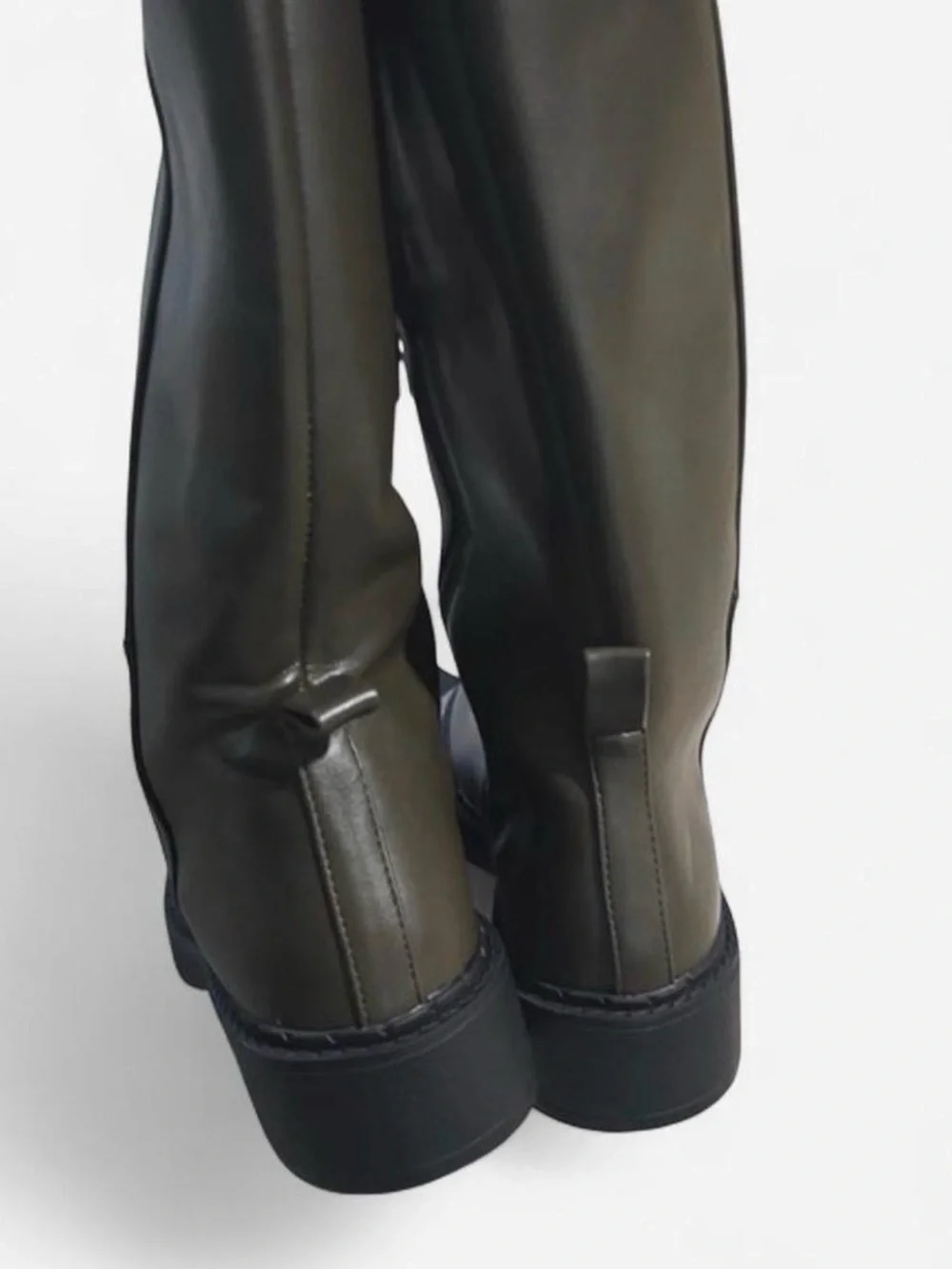 American Eagle Outfitters Black Over-the-Knee Riding Boots